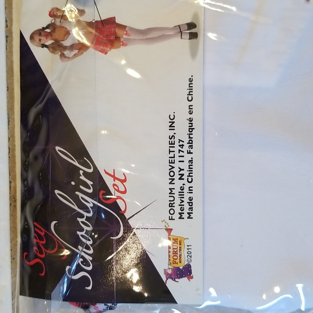 NWT Sexy Schoolgirl set XS - Picture 4 of 7